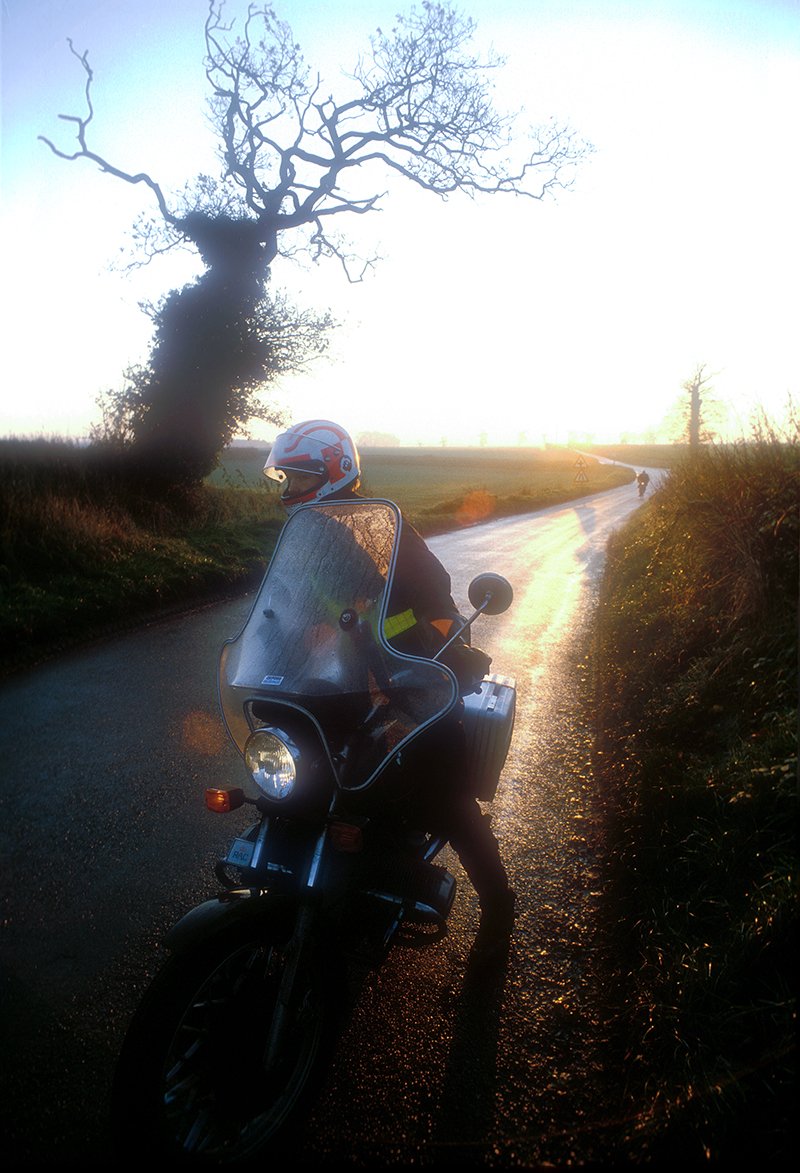 Chilly morning ride